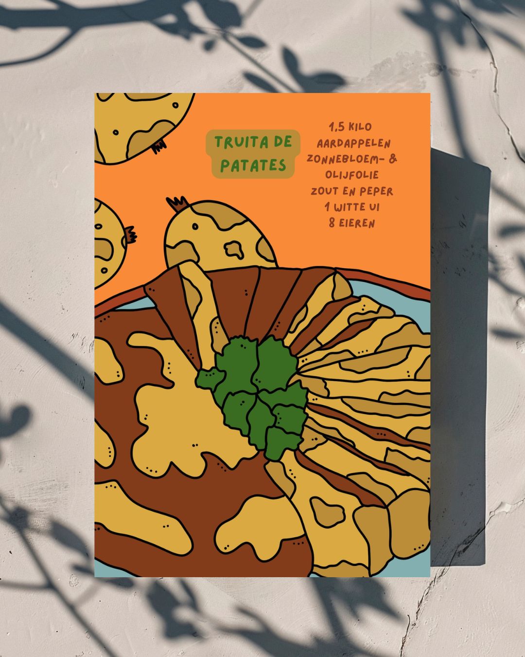 poster truita de patates